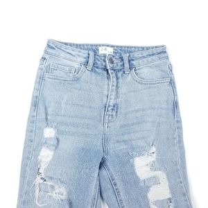 Cello Distressed Jeans Size 1/25 Light Wash